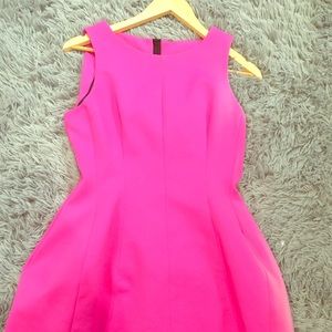 Zara pink tulip dress large // Asos dress